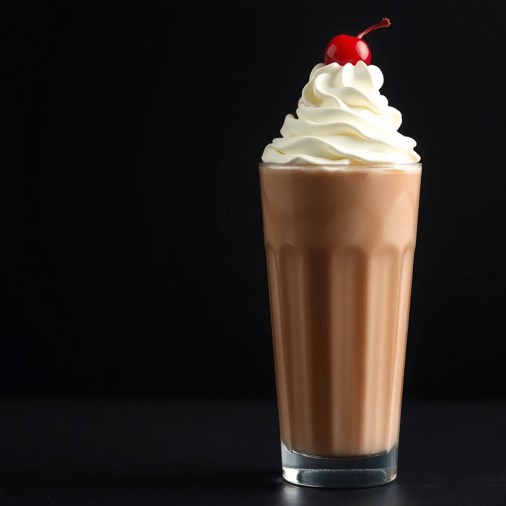میلک شیک شکلاتی